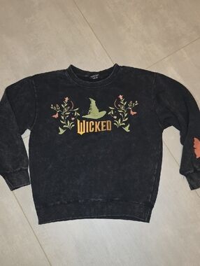Wicked Graphic Crewneck Sweatshirt - Black